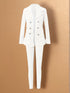 Damen Doppelreihiger Business-Anzug | Blazer & Hose im Set